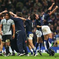 6 octobre 2007 - La victoire de la France sur les All Blacks